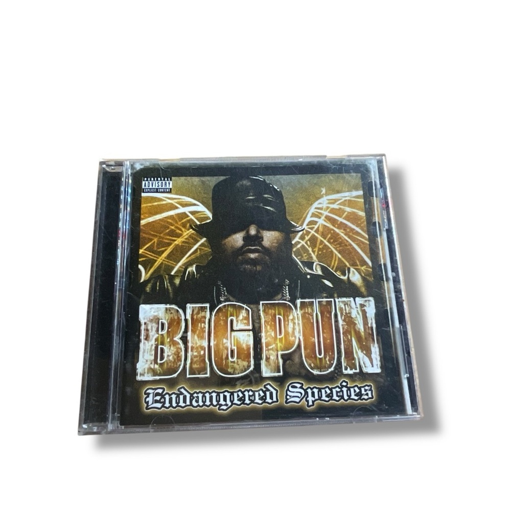 Vintage Y2K CD Big Pun Endangered Species Hip Hop Rap 2001 Album Compact Disc‎